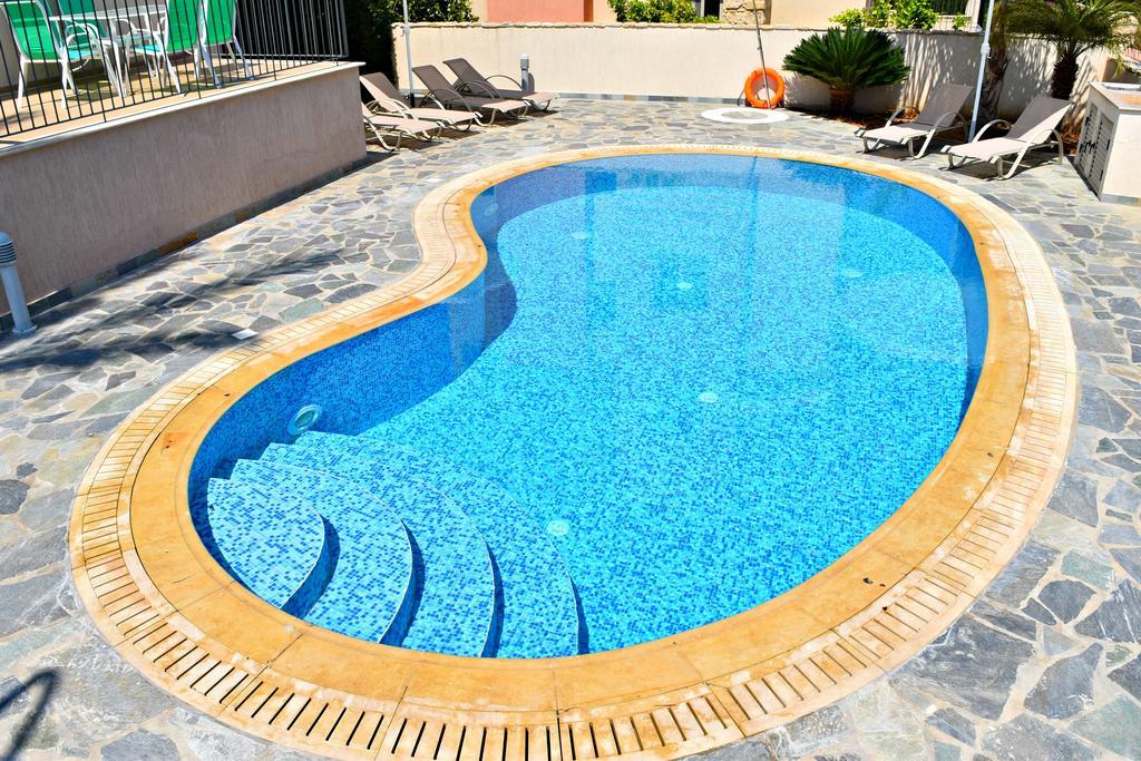 Villa Lalianda Sandy Beach Villas - Private Pool - Jacuzzi - Private Beach Area Полис Экстерьер фото
